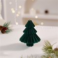 thumbnail image 2 of Christmas Ornaments Christmas Decorations Three Honeycomb Paper Folding Small Christmas Tree Table Ornaments Window Display Atmosphere and Scene Arrangement, 2 of 5