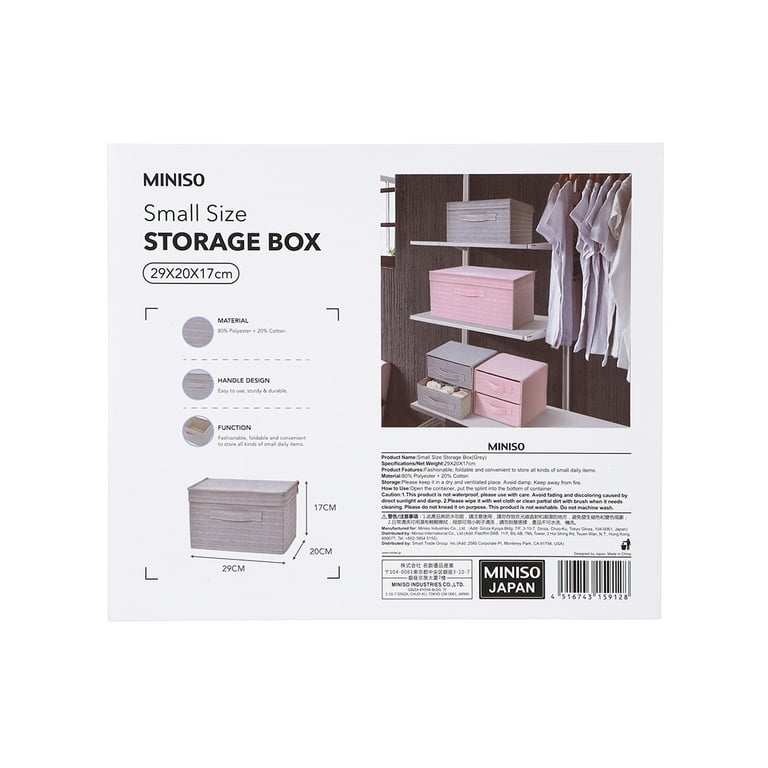 MINISO Barbie Storage Box Sundry Storage Student Snack Plastic