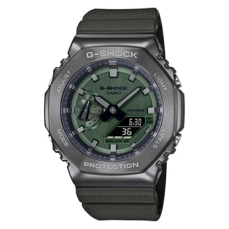 Casio Men's G-Shock GM2100BB-1A Black Ana-Digi Dial Strap Watch