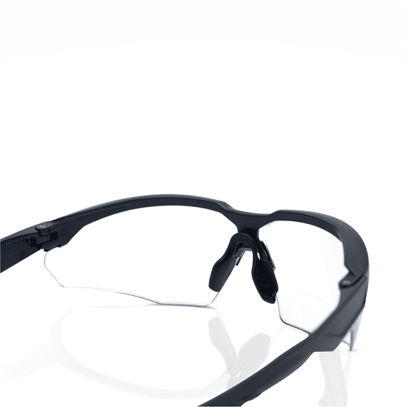 Jackson Safety Safety Glasses - HyperGuard H-Series - Clear 1.5 Readers Lens - Black Half Frame - STA-CLEAR Anti-Fog