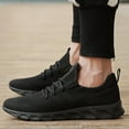thumbnail image 3 of Mens Super Lightweight Running Shoes - Ventilated & Secure Lace-up Fit - Sporty Sneakers for Athletic Endeavors, 3 of 5