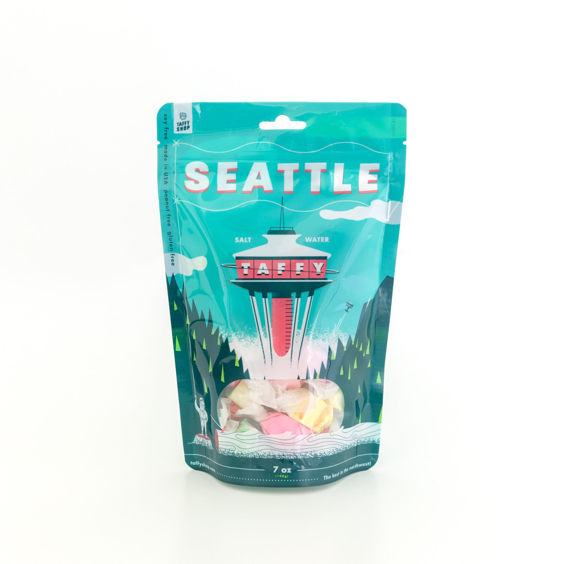 Taffy Shop Seattle Salt Water Super Soft Taffy - Personal (7oz) Bag