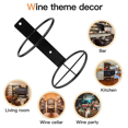 thumbnail image 2 of 6 Pack Wall Mounted Wine Rack, for Wine Storage Wall Wine Theme Decor, 2 of 6