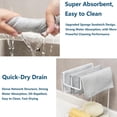 thumbnail image 3 of 12-Pack Double-Sided Wire Mesh Cleaning Cloths - Non-Scratch Dishwashing Rags for Wet & Dry, Reusable Dish Cloths for Kitchen, 3 of 6