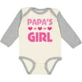 thumbnail image 3 of Inktastic Papas Girl Granddaughter Girls Long Sleeve Baby Bodysuit, 3 of 5