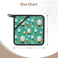 thumbnail image 2 of 1 PCS Pot Holders for Kitchen - Heat Resistant Silicone Pot Holders with Hanging Loop, Light Bulb Pattern gear Non Slip Oven Hot Pads, Potholders for Decor Baking Cooking Kitchen, 2 of 6