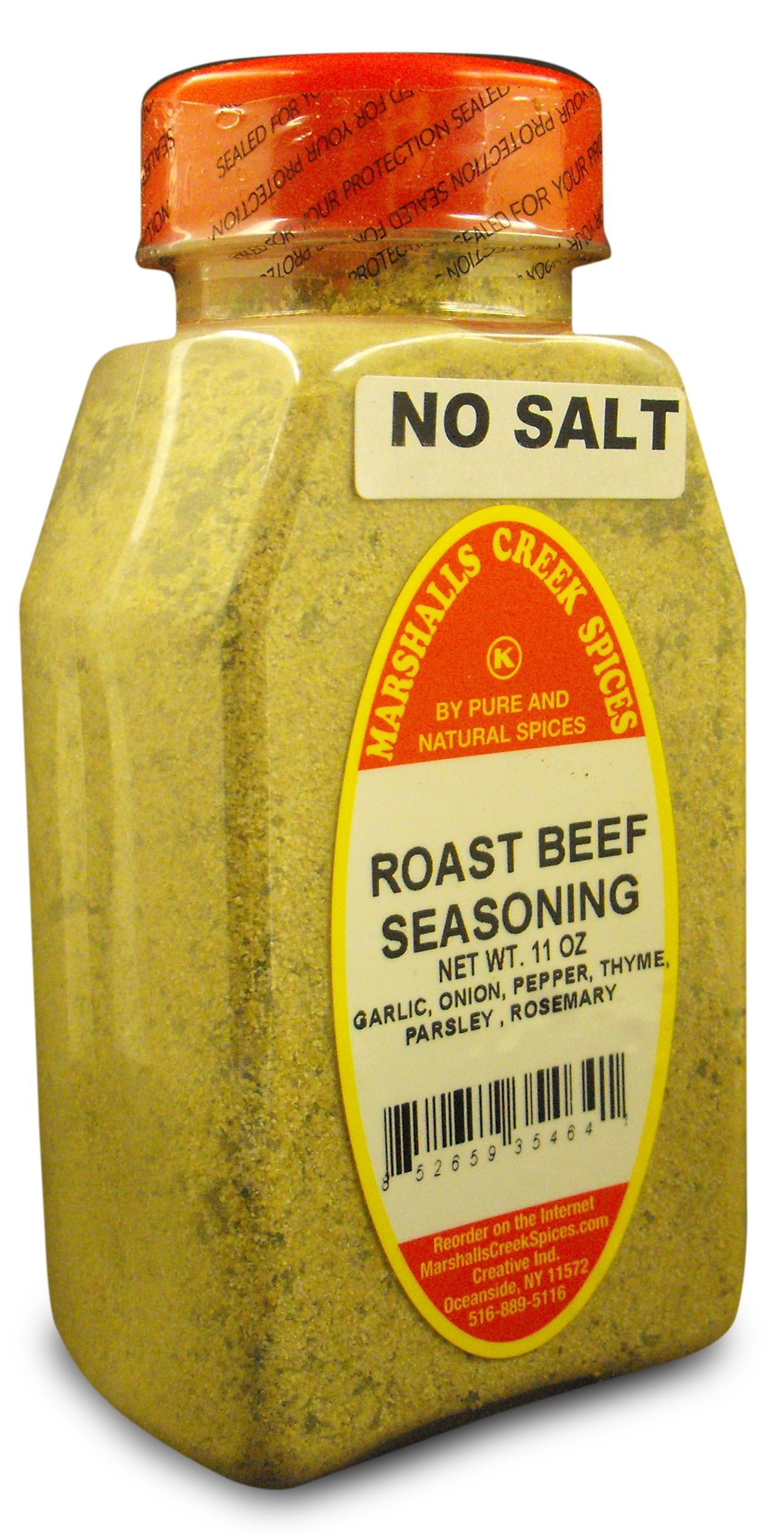 Marshalls Creek Spices ROAST BEEF SEASONING NO SALT 11 ounce