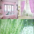 thumbnail image 3 of Ayyufe Window Sheer Valance Floral Curtain Bedroom Home Room Wedding Party Decor, 3 of 8