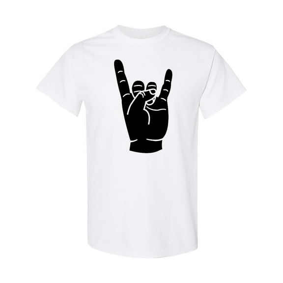 Inktastic Rocker Horns T-Shirt