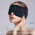 thumbnail image 4 of SYPVRY Suave Antifaz para Dormir Auriculares Bluetooth, Diadema para Dormir Ajustable Auriculares para Dormir Meditación Insomnio, Auriculares Inalámbricos con Cubierta para Ojos para Música para Sies, 4 of 5