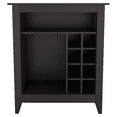 thumbnail image 5 of Essential Bar Cabinet, One Open Shelf, Six Built-in Wine Rack, One Drawer Light Gray, 5 of 8