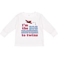 thumbnail image 3 of Inktastic I'm the Big Brother to Twins. Boys Long Sleeve Toddler T-Shirt, 3 of 5