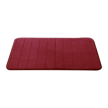 Coral Velvet Bath Rug Memory Foam Bathroom Mats Shower Mat Non Slip Walmart Canada