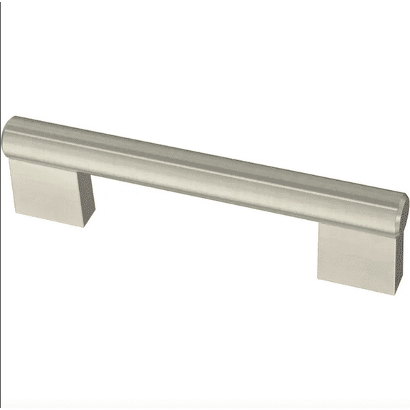 Brainerd P44274W-SS 3 3/4" Chunky Modern Cabinet Drawer Pull Stainless Steel