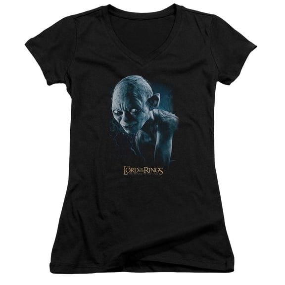 Lord of the Rings Sneaking Junior Women's T-Shirt V-Neck Black