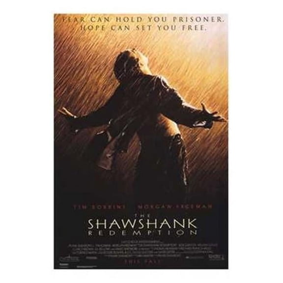 Pop Culture Graphics  The Shawshank Redemption Movie Poster - 11 x 17