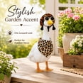 thumbnail image 3 of Porch Goose Cow Print Outfit for 23 Inch Goose Statue, Garden Goose Clothes with Hat, Sunglasses and Bandana, Outdoor Yard Lawn Patio Decor Accessories, 3 of 5