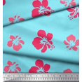 thumbnail image 2 of Soimoi polyester Crepe Fabric Artistic Flower Printed Fabric 1 Yard 52 Inch Wide, 2 of 3