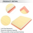 thumbnail image 5 of Unique Bargains 1pc Engine Air Filter for BMW X1 2.0L 2016-2022 Filter, 5 of 7