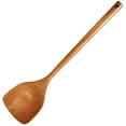 thumbnail image 1 of Espátula de madera Turner Espátula para freír Wok Espátula Cuchara de cocina para sartenes antiadherentes, 15 pulgadas, Utensilios de cocina Accesorios de cocina Gadgets Ormromra WRLF-220, 1 of 7