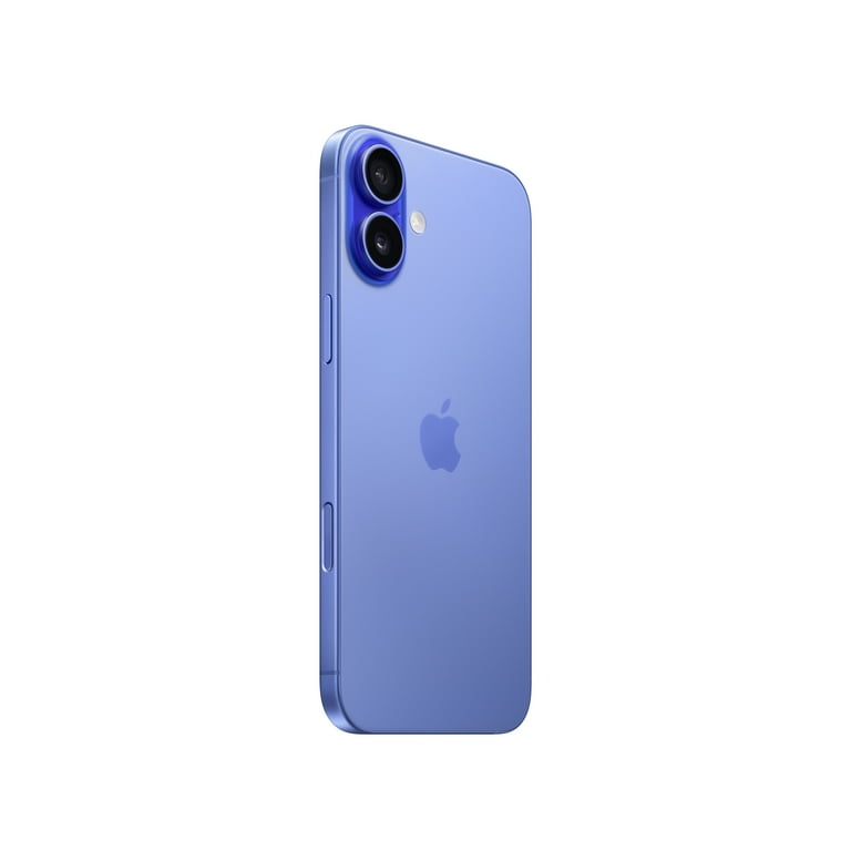Straight Talk Apple iPhone 16 Plus, 128GB, Blue - Prepaid