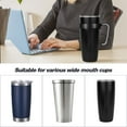 thumbnail image 4 of NUOLUX Thermal Mug Handle Anti-slip Adjustable Tumbler Handle Compatible for 20oz (Black), 4 of 10
