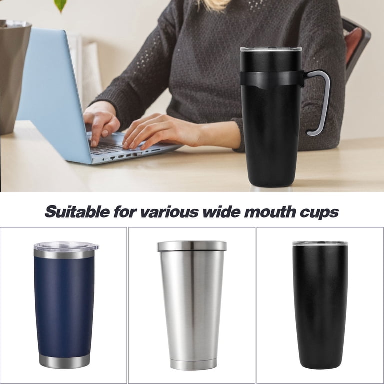 12 oz coffee mug with rubber lid Black Lid and Sleeve for 12oz cup main image 0