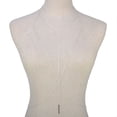 thumbnail image 5 of Silver Circle Chain Bra Body Chain Clothing Chain, Metal Brass Bar Pendant, Body Chain, 5 of 5