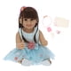 thumbnail image 2 of Muñeca Renacida, Muñeca Realista Lavable posible 55 cm/21.7 Pulgadas Con Botella de Alimentación y Chupete Para Niños Trabajos de Niñas para Niñas para Juego de Rol de Juego, 2 of 7