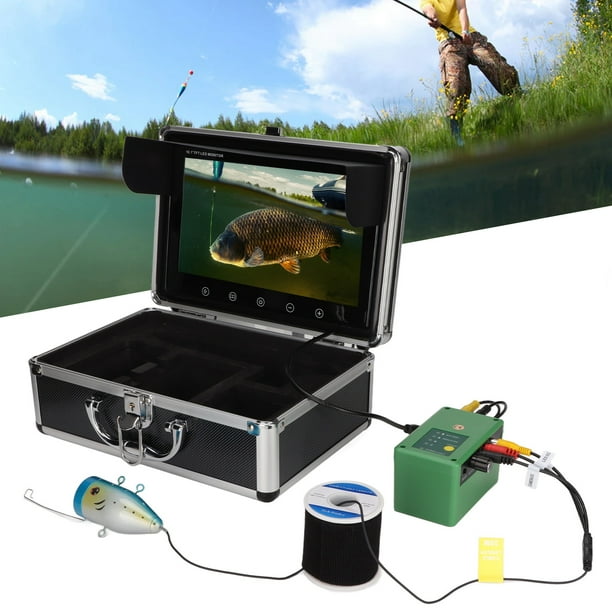 Underwater Fishing Camera, 100-240V Waterproof 92° Viewing Angle Fishing  Camera 15 White LEDs With 10.1in TFT Color Display For Fishing EU Plug,UK  Plug,US Plug,AU Plug 