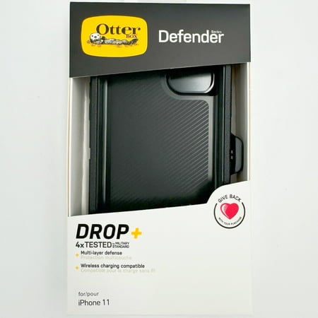 Otterbox Defender Series Case & Holster For iPhone 11, Black Color Case
