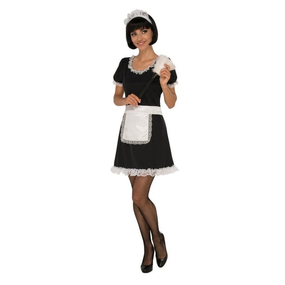 Rubies Saucy Maid Uniform Costume for Adults, Women's XS/Small
