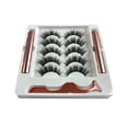 thumbnail image 5 of Natural Look Magnetic False Eyelashes With Eyeliner And Applicator 5 Pair Eyelashes Kit Ds22, 5 of 7