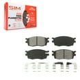 thumbnail image 1 of SIM Front Semi-Metallic Disc Brake Pads SIM-1156 for Car 2006-2011 Hyundai Accent Kia Rio Rio5, 1 of 8