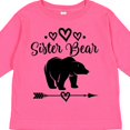 thumbnail image 4 of Inktastic Sister Bear Native Arrow Girls Long Sleeve Toddler T-Shirt, 4 of 5