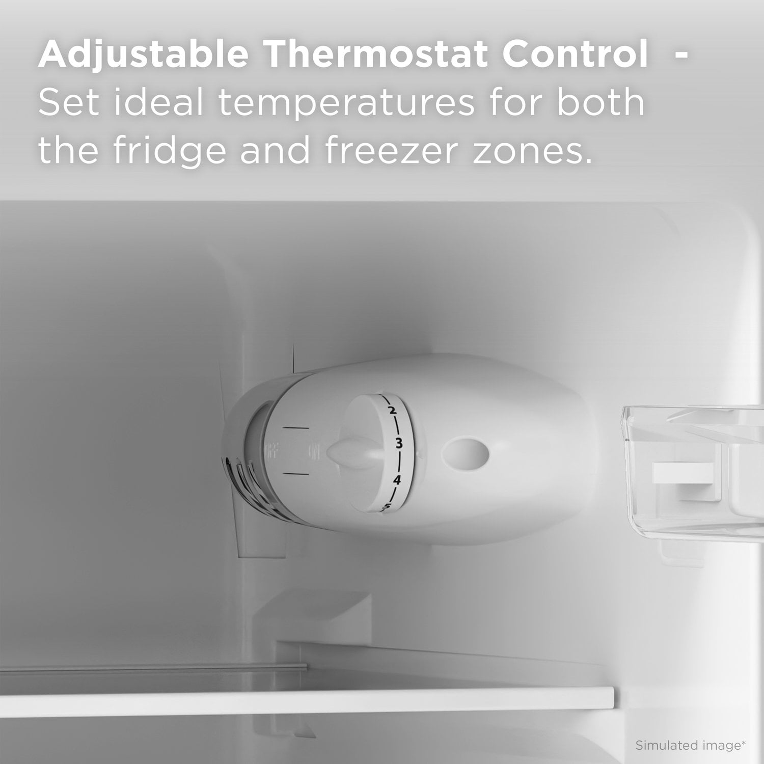 TCL Black Compact Two-Door Refrigerator with Freezer for Dorm, Office & Garage, 3.1 Cu.