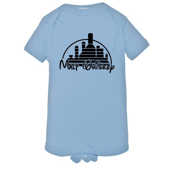 PleaseMeTees™ Baby Walt Malt Whiskey Disney HQ Jumpsuit