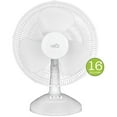 thumbnail image 2 of Hauz - Oscillating Desk Fan, 16 in. Diameter, Compact Design, White, 2 of 3