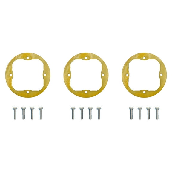 RAParts 3 Pack - Deck Spindle Repair Rings LT SLT RZT42 RZT50 918-04126A 918-04125B 918-0671B YELW