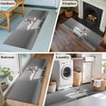 thumbnail image 5 of Koala Bathing 2'x6' Runner Rugs for Hallway Kitchen Bedside Non Slip Washable, Modern Abstract Bathtub Cute Animal Shower Entryway Rug Runners with Rubber Backing, Long Carpet Runner for Laundry Room, 5 of 8