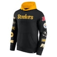 thumbnail image 2 of Men's Fanatics  Black/Gold Pittsburgh Steelers Patched Out Pullover Hoodie, 2 of 3