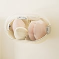 thumbnail image 2 of erfcxs Wall Mount Makeup Organizer with Clear Lid and Compartments for Bathroom and Vanity Storage Wall-Hung Display Shelf for Home Kitchen Jewelry and Durable Construction, 2 of 4