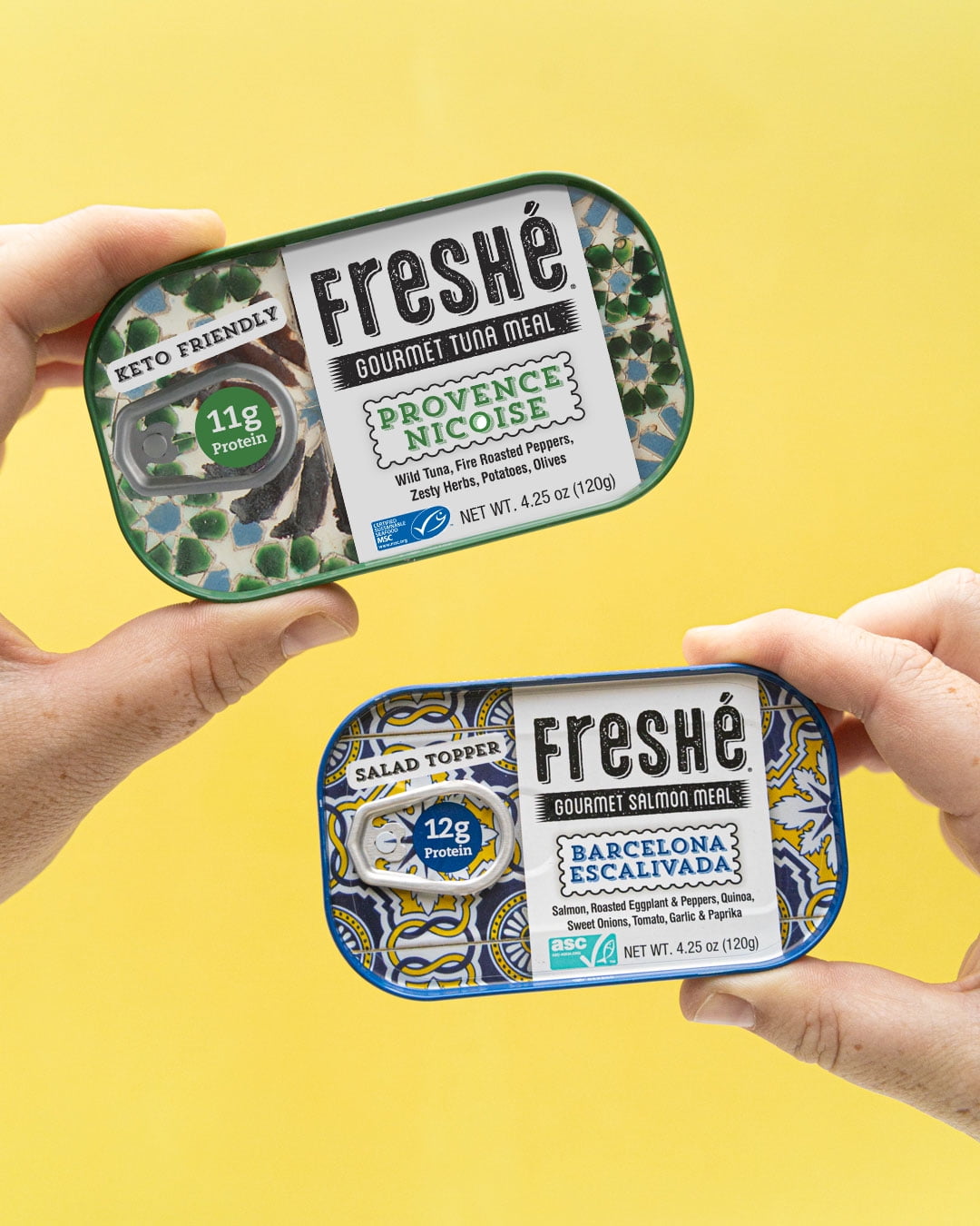 Freshe - Entree Provence Nicoise - 4.25 Oz, Gourmet Canned Tuna
