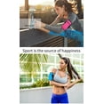 thumbnail image 4 of Suitable for Running Armband iPhone 15 14 13 12 11 Pro Max XS XR X 8 7 6 Plus SE Phone Holder Bag Key Bag, Armband Sleeve for Sports Fitness Hiking 6.5in, 4 of 6