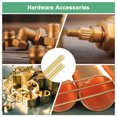 thumbnail image 6 of Uxcell 16-Pack Brass Rod, 1.5mmx300mm H65 Solid Brass Round Rods for Knife Handle Pins Material Knife Making Supplies, 6 of 7