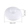 thumbnail image 2 of Interruptor de pedal Uxcell para lámpara en línea con control de encendido/apagado y línea de alimentación de 1.8 M blanca, 2 paquetes, 2 of 7