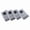 B, variant on Lunxisen 5 Pcs Wireless Pump Travel Storage Bags Set Portable Space Saver Bags for Travel Home Vacuum Compression Packing Seal for Clothes, Blankets, Seasonal Storage