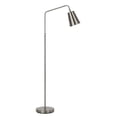 thumbnail image 5 of Signature Home Collection Adjustable Floor Lamp with Conical Tapered Shade - 56.75" - Silver, 5 of 6