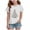 F2-White, variant on sdbrld Little Girls Xams Shirt for Kids Crew Neck Short Sleeve Christmas‑themed Casual Holiday Cute Tee Tops White Sizes 5-6 Years