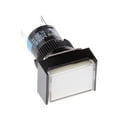 thumbnail image 1 of Interruptor de botón pulsador momentáneo de 24 V CC Cola Blanco, 1 of 8